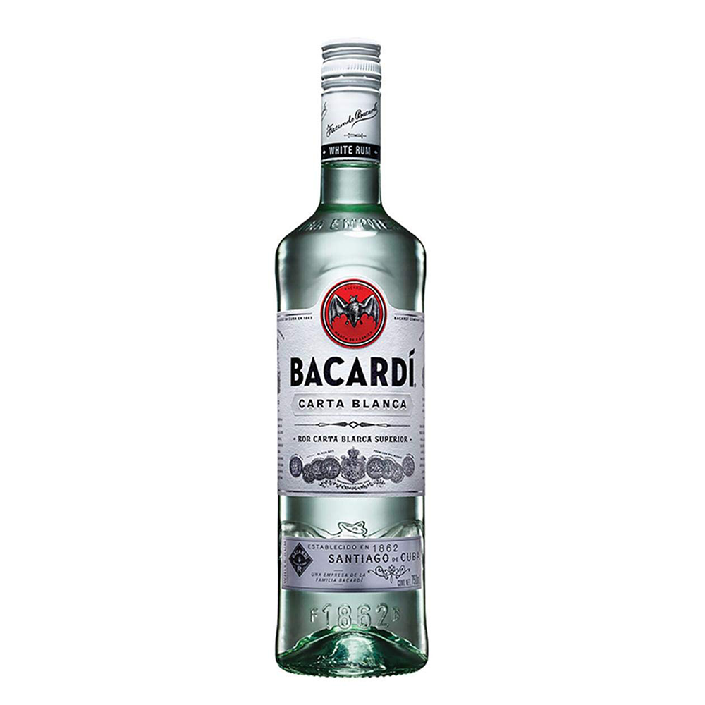 BACARDI Ron Bacardí Carta Blanca Superior 750 ml