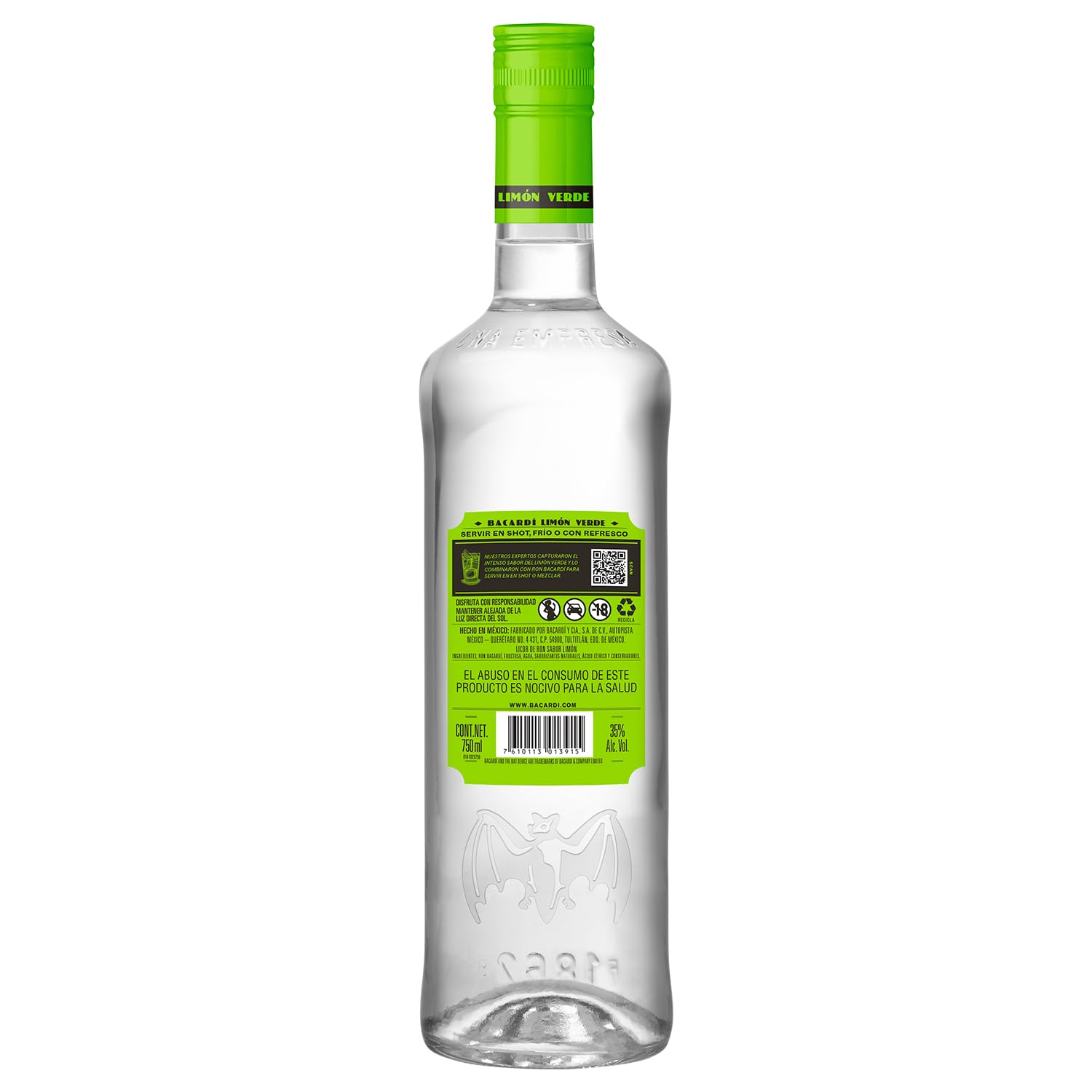 Ron Bacardí Limón Verde 750 ml