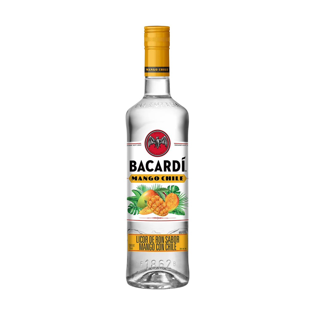 Bacardí Ron Sabor Mango y Chile de 750 ml