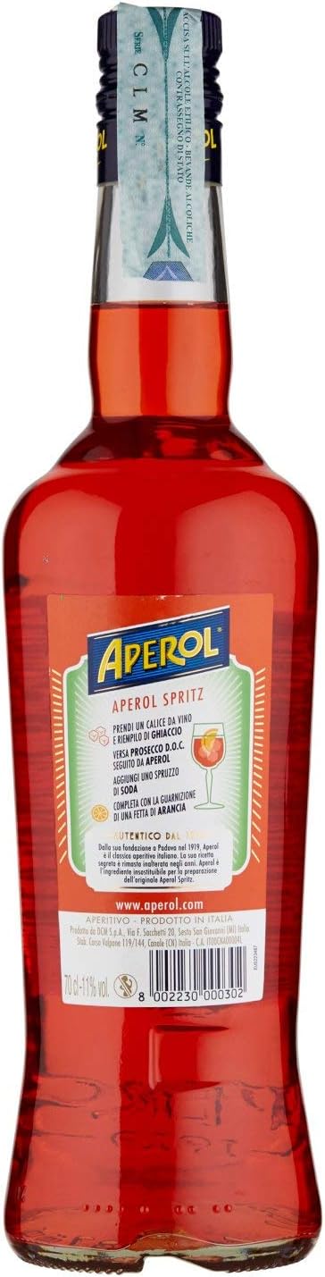 Licor Aperitivo Aperol 700ml